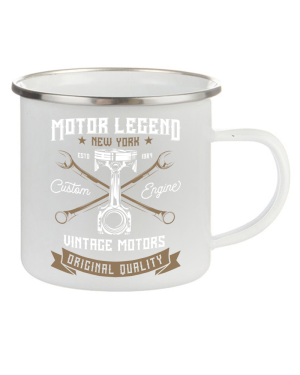 Мото метално канче Motor Legend New York