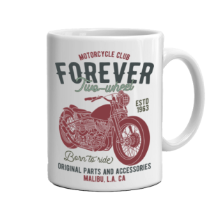Мото чаша за кафе - Forever Two Wheel