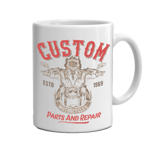 Мото чаша за кафе - Custom Parts and repair