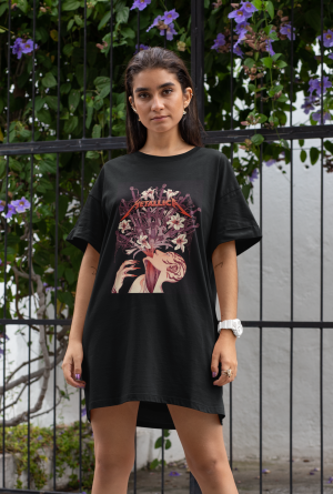 Metallica дамска рокля
