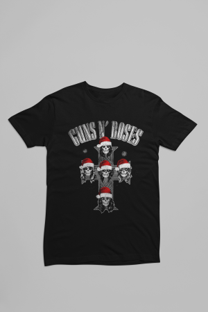 тениска Guns N Roses Коледна