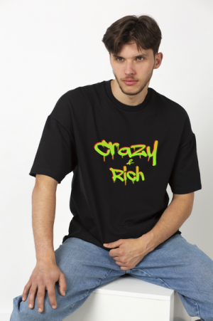 Oversized тениска • Crazy rich
