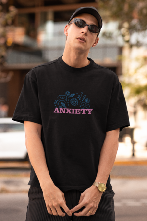 Oversized тениска • Anxiety