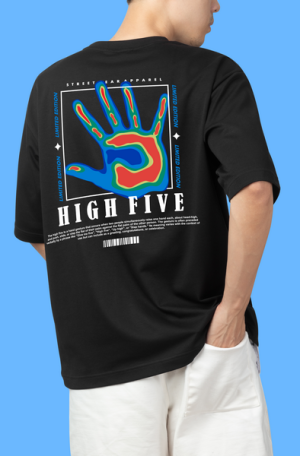 Oversized тениска • High Five